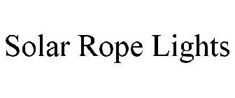 SOLAR ROPE LIGHTS