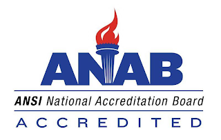 ANAB ANSI NATIONAL ACCREDITATION BOARD ACCREDITED