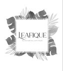 LEAFIQUE SUSTAINABILITY WITH STYLE