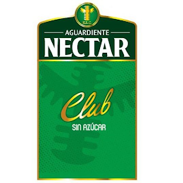 E.L.C. AGUARDIENTE NECTAR CLUB SIN AZÚCAR