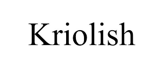 KRIOLISH
