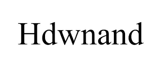 HDWNAND