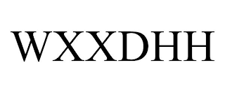 WXXDHH
