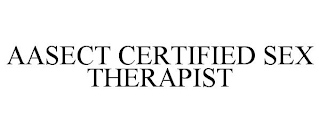 AASECT CERTIFIED SEX THERAPIST
