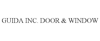 GUIDA INC. DOOR & WINDOW