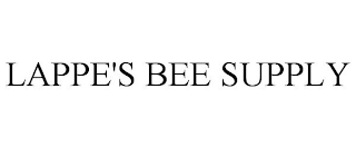 LAPPE'S BEE SUPPLY
