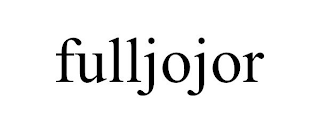 FULLJOJOR
