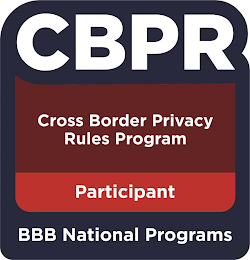CBPR CROSS BORDER PRIVACY RULES PROGRAM PARTICIPANT BBB NATIONAL PROGRAMS