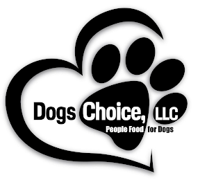 DOGS CHOICE, LLC PEOPLE FOOD FOR DOGS