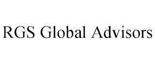 RGS GLOBAL ADVISORS