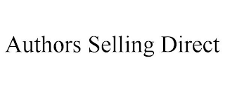 AUTHORS SELLING DIRECT