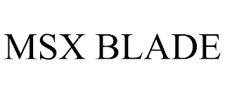 MSX BLADE