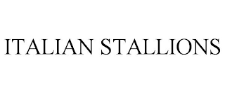ITALIAN STALLIONS