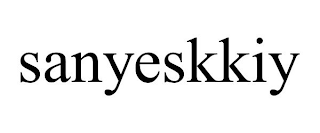 SANYESKKIY