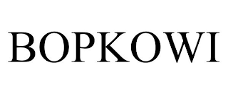 BOPKOWI