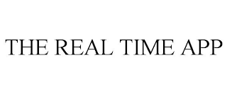 THE REAL TIME APP