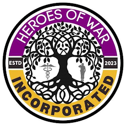 HEROES OF WAR ESTD 2023 INCORPORATED