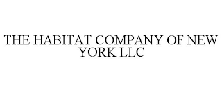 THE HABITAT COMPANY OF NEW YORK LLC