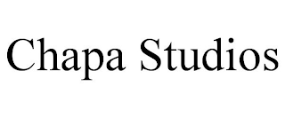 CHAPA STUDIOS