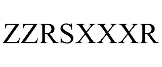 ZZRSXXXR
