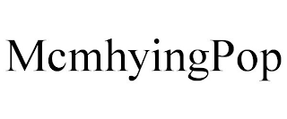 MCMHYINGPOP