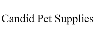 CANDID PET SUPPLIES