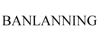 BANLANNING