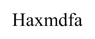HAXMDFA