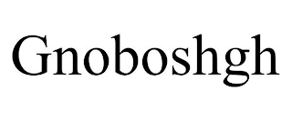 GNOBOSHGH
