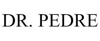 DR. PEDRE