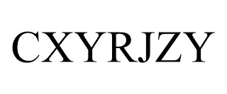 CXYRJZY