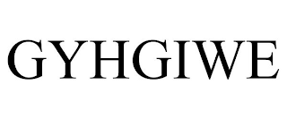 GYHGIWE