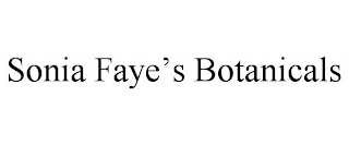 SONIA FAYE'S BOTANICALS