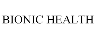 BIONIC HEALTH