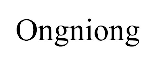 ONGNIONG