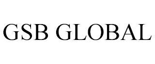 GSB GLOBAL