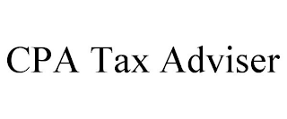 CPA TAX ADVISER