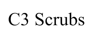 C3 SCRUBS