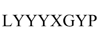 LYYYXGYP