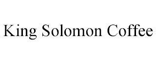 KING SOLOMON COFFEE