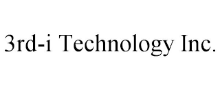 3RD-I TECHNOLOGY INC.