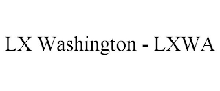 LX WASHINGTON - LXWA