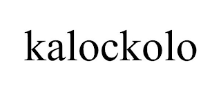 KALOCKOLO