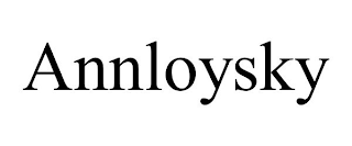 ANNLOYSKY