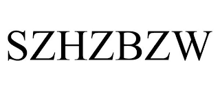 SZHZBZW
