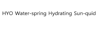 HYO WATER-SPRING HYDRATING SUN-QUID