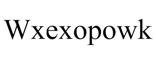 WXEXOPOWK