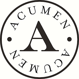 • ACUMEN A ACUMEN •