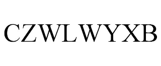 CZWLWYXB