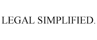 LEGAL SIMPLIFIED.